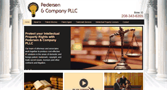 Desktop Screenshot of patentattorneyidaho.com